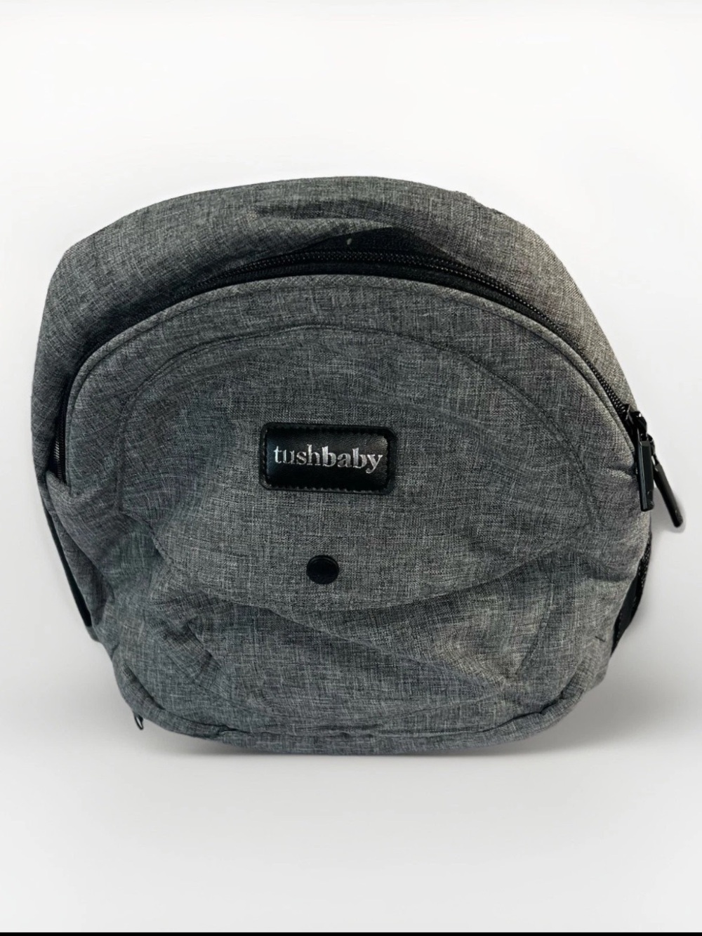 Tushbaby Hip Carrier - Grey Adjustable Quilted Padded Bottle Holder - Picture 2 of 16
